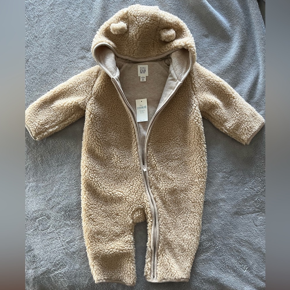 Baby Gap one piece fleece coverall